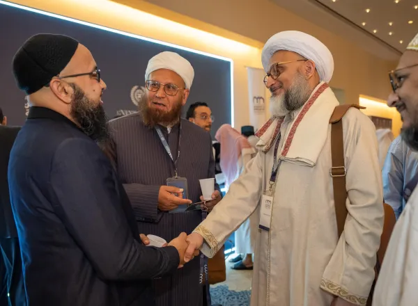 في المؤتمر الدولي "⁧‫بناء الجسور بين المذاهب‬⁩ الإسلامية: