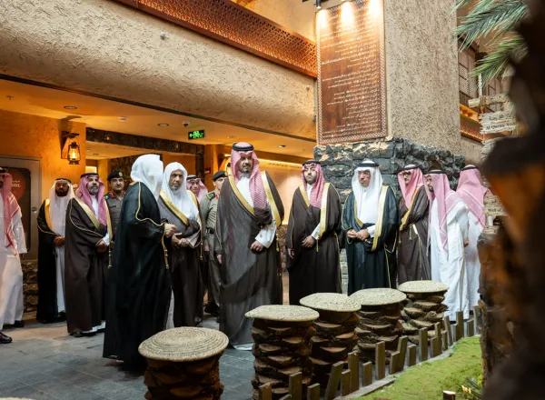 Au Musée sur la tradition Prophétique, affilié à la Ligueislamiquemondiale, à proximité de la Mosquée du Prophète :