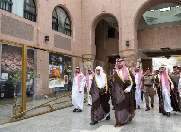 Au Musée sur la tradition Prophétique, affilié à la Ligueislamiquemondiale, à proximité de la Mosquée du Prophète :