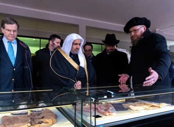 HE Dr. Mohammad Alissa lead the most senior Islamic leadership delegation to ever visit Auschwitz Museum for its 75th anniversary of the camp's liberation, continuing his mission to combat Holocaust denial in the Islamic world