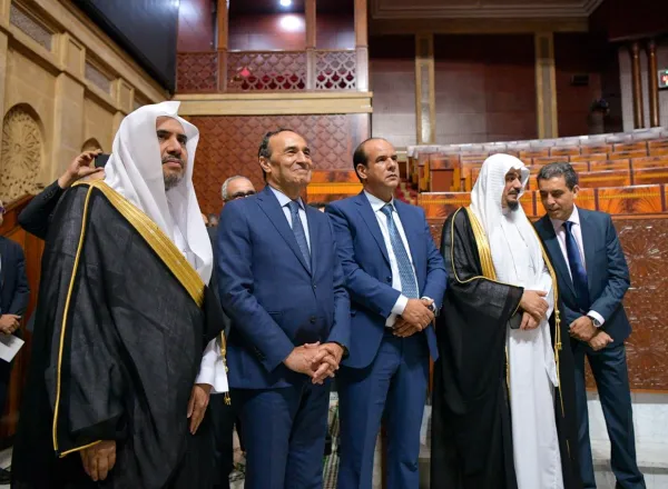 معالي الأمين العام في البرلمان المغربي