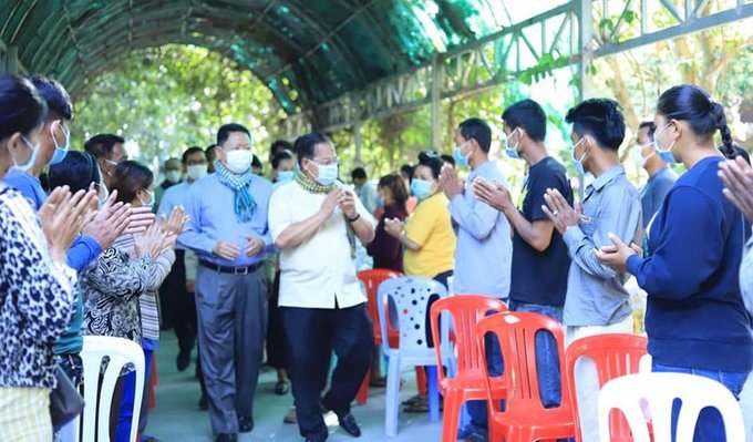 Earlier this month, relief packages were delivered to families affected by the recent floods in Cambodia