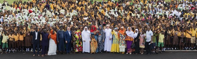 Last year, the MWL provided education, shelter, food and clothing support to 1,000+ orphans in Ghana