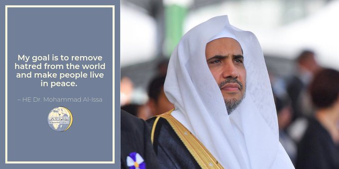 HE Dr. Mohammad Alissa works to remove hatred from the world & make people live in peace