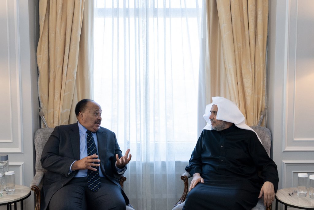 At his residence in New York, His Excellency Sheikh Dr. Mohammad Al-Issa, met with His Excellency Martin Luther King III, a global human rights pioneer and activist, who is also the son of civil rights leader Martin Luther King Jr