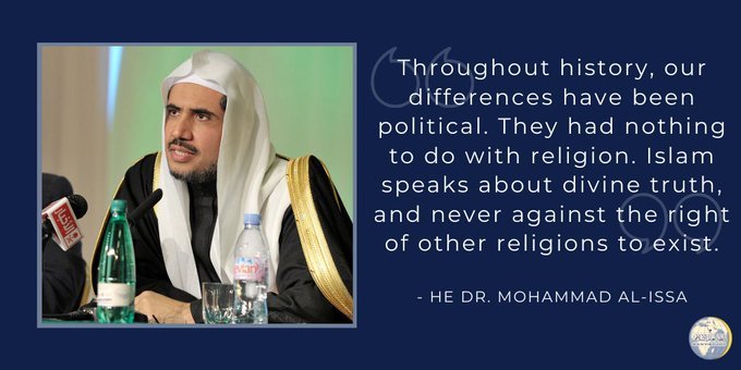 The Muslim World League works every day to promote the true values of Islam