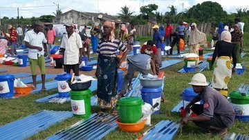 MWL provided assistance to more than 13,000 individuals affected by the floods in Mozambique