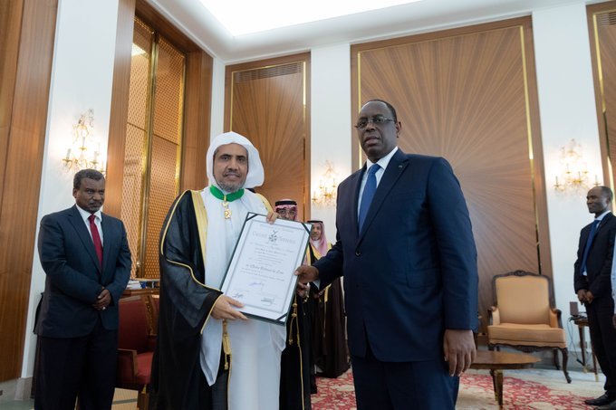  The President praised MWL's extensive humanitarian work across his country & the continent of Africa