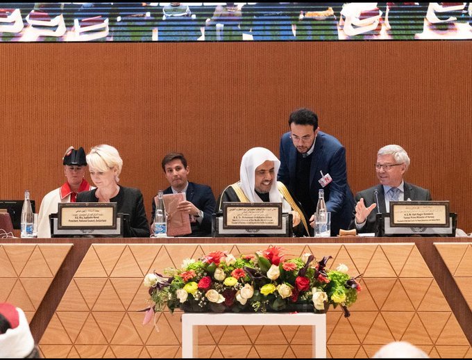 At the Muslim World League conference UNG eneva