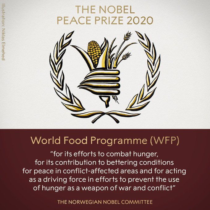 Congratulations to our partners in addressing food insecurity & hunger around the world