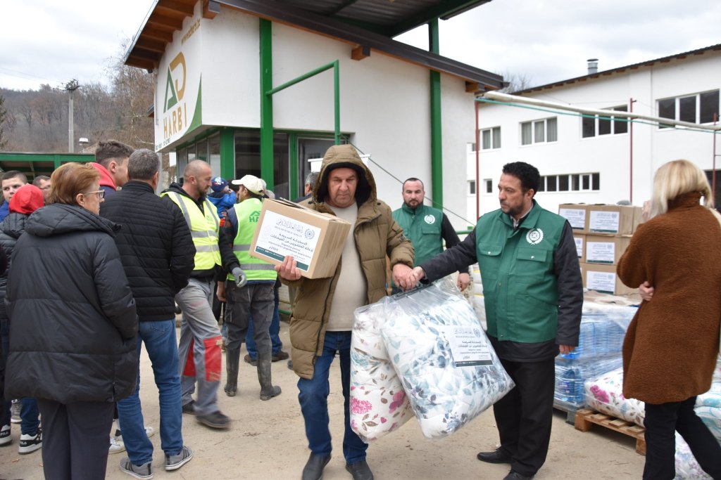 Liga Muslim Dunia telah memulai program bantuan darurat untuk membantu para korban yang terkena dampak banjir di Bosnia dan Herzegovina