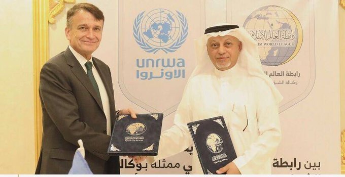The MWL donation will enable UNRWA to upgrade its training equipment & safety devices for trainees & instructors & cover staff salaries for a year